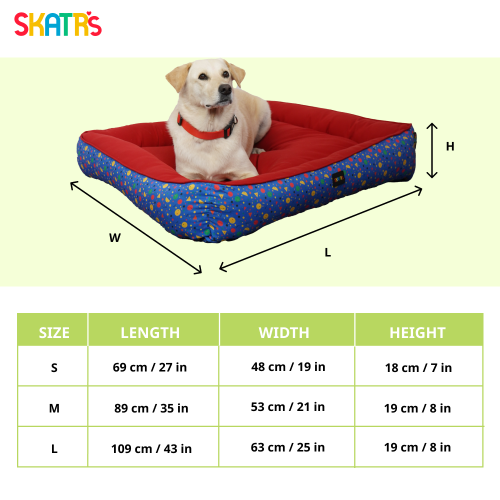 Skatrs Sunshine Snuggle Flat Bed for Dogs & Cats (Yellow) image 7