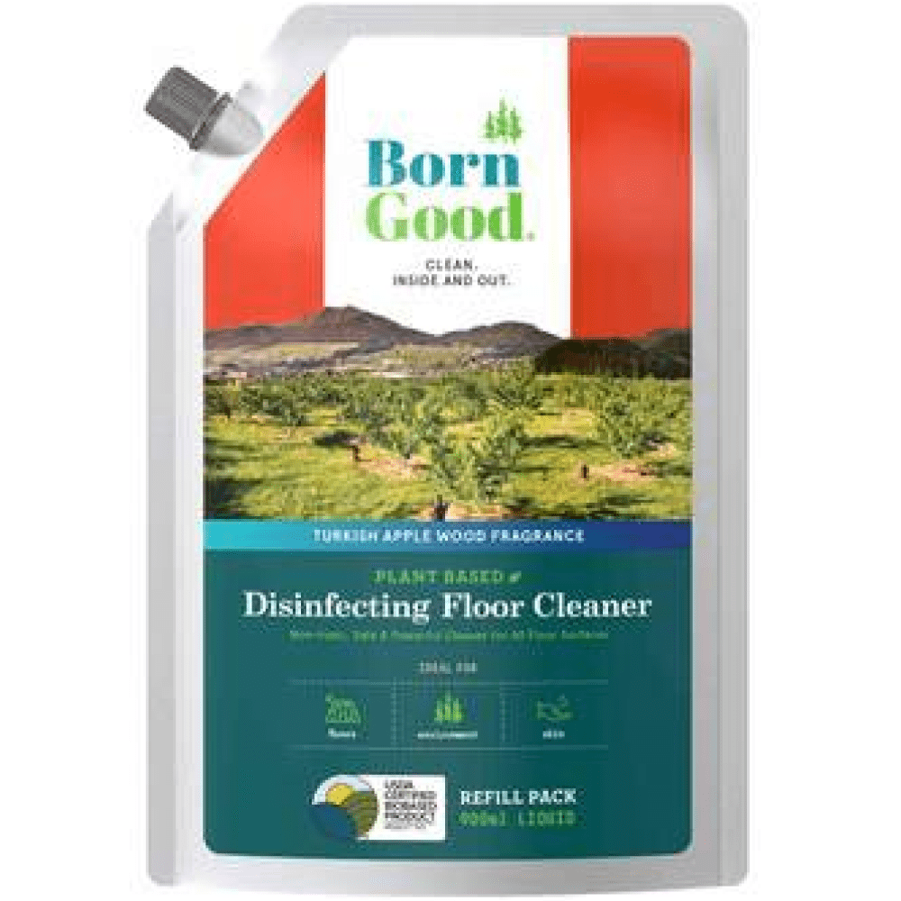 Born Good Turkish Apple Wood Fragrance Plant Based Disinfecting Floor Cleaner for Dogs and Cats image 2