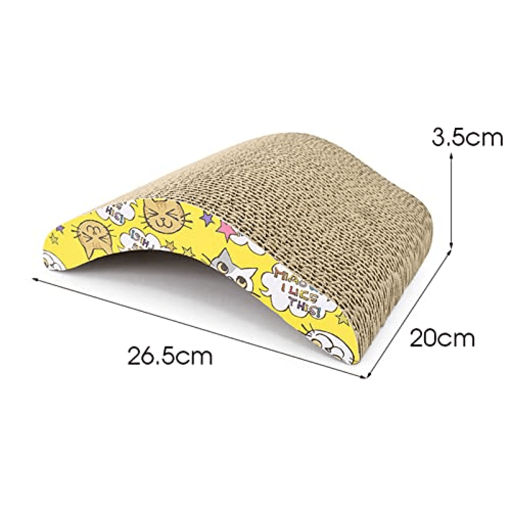 Emily Pets Curved Scratching Board Toy for Cats image 2