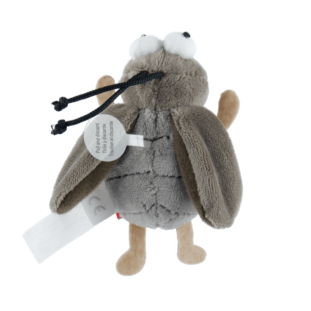 GiGwi Melody Chaser with Motion Activated Sound Chip Cricket for Cats (Grey) image 4