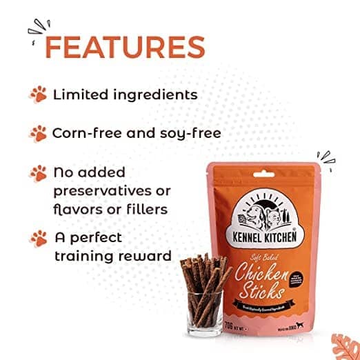 Kennel Kitchen Chicken Stick with Flaxseed Dog Treats image 6
