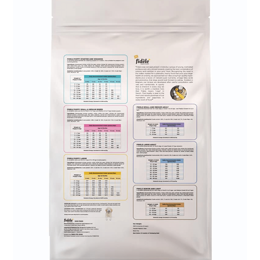 Fidele Plus Starter Puppy Dry Food image 4