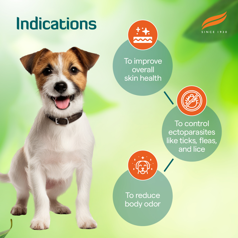 Himalaya Erina EP Flea and Tick Powder for Dogs and Cats image 4
