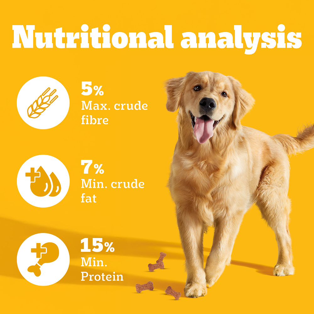 Pedigree Lamb Flavour Biscrok Biscuits Dog Treats (900g) image 4