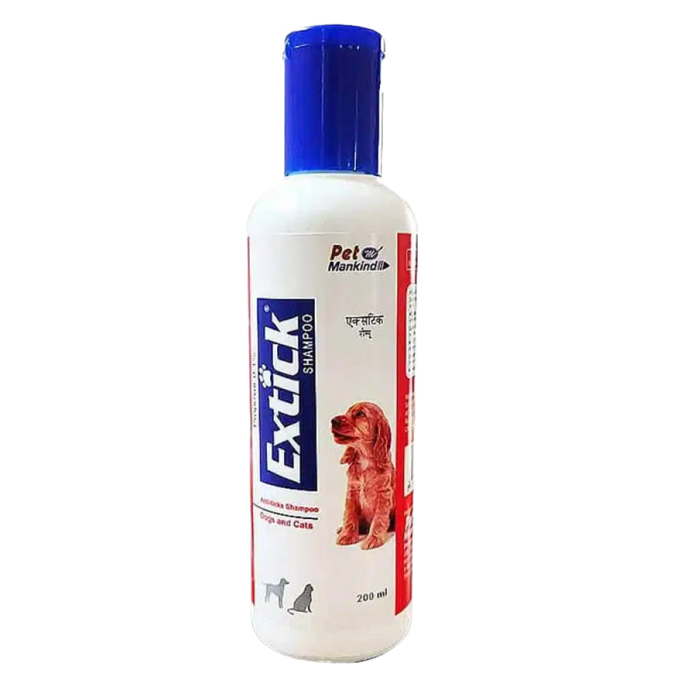 Mankind Extick Shampoo for Dogs and Cats