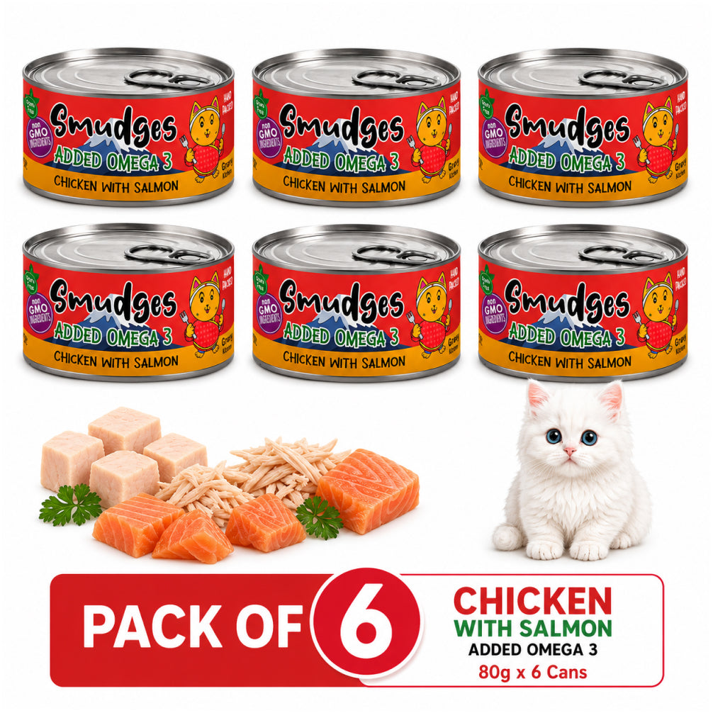 Smudges Chicken with Salmon in Gravy Adult Cat Wet Food image 7