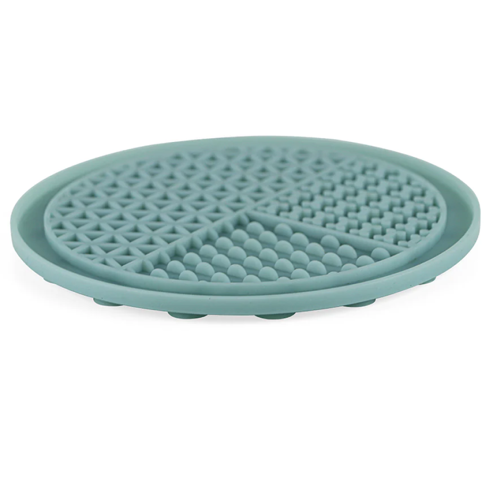 Pawpourri Textured Silicone Lickmat for Dogs and Cats (Turquoise) image 3