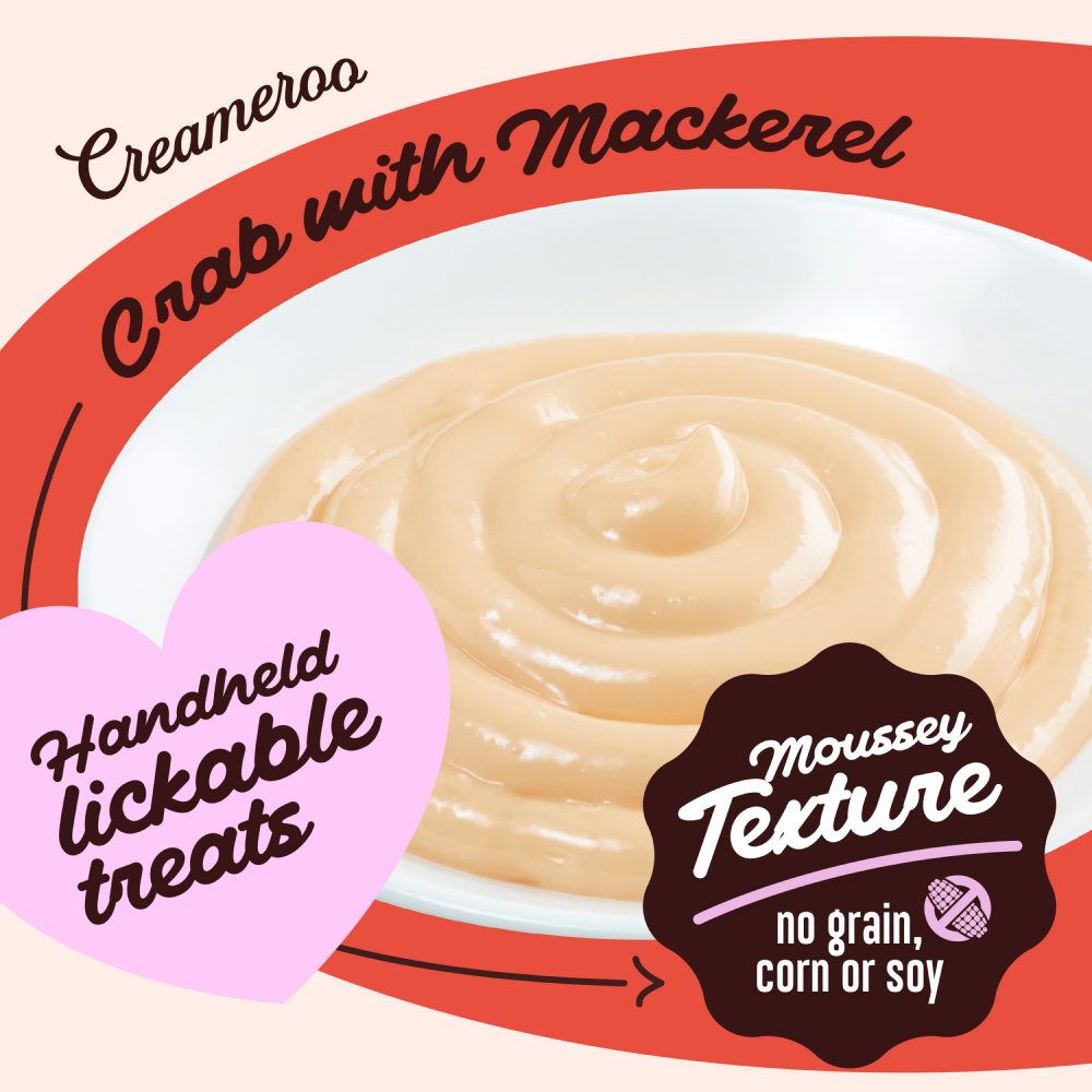 Kennel Kitchen Creameroo Crab with Mackerel Creamy Cat Treats image 3