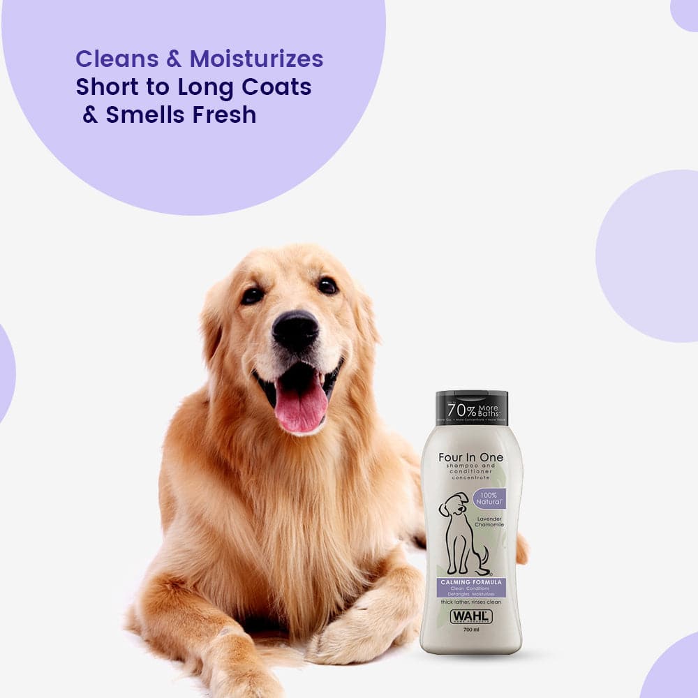 Wahl Four in One Lavender Chamomile Calming Shampoo for Dogs image 7