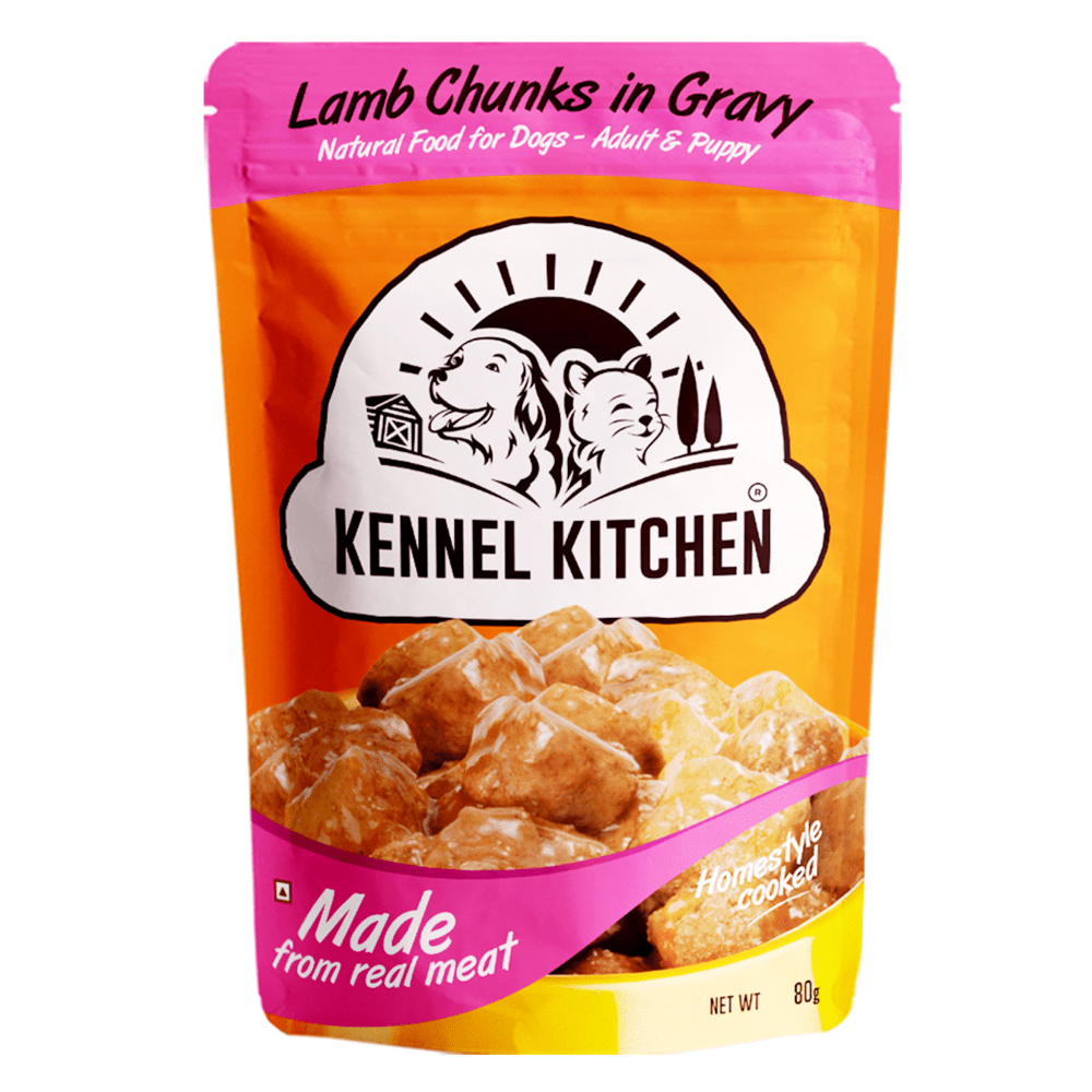 Kennel Kitchen Lamb Chunks in Gravy and Chicken Chunks in Gravy Adult and Puppy Dog Wet Food (All Life Stage) Combo image 6