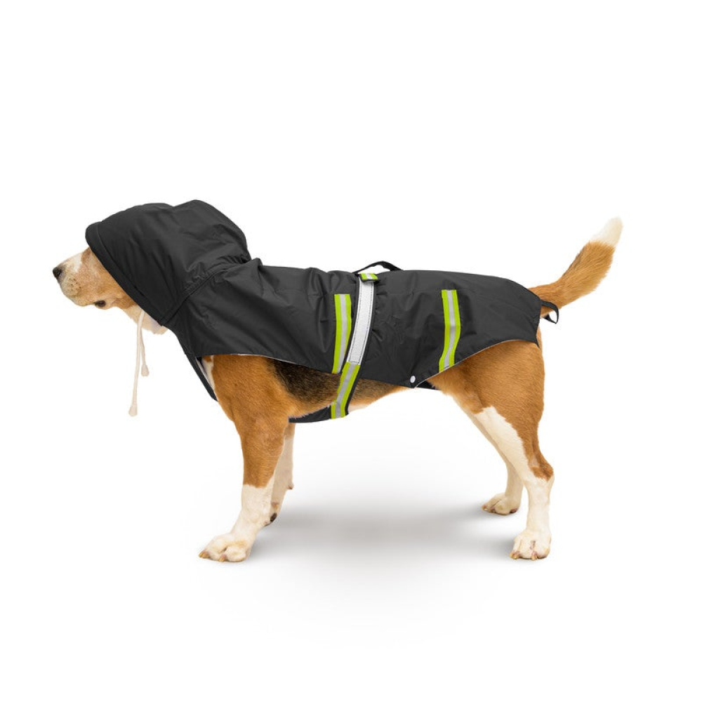 PetWale Reflective Raincoat for Dogs (Black) image 4