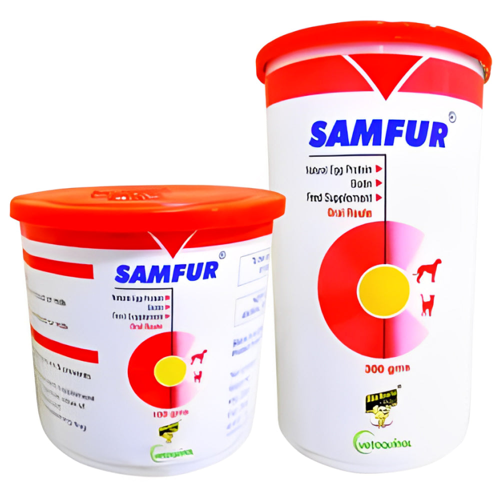 Vetoquinol Samfur Skin & Coat Supplement for Dogs and Cats image 1