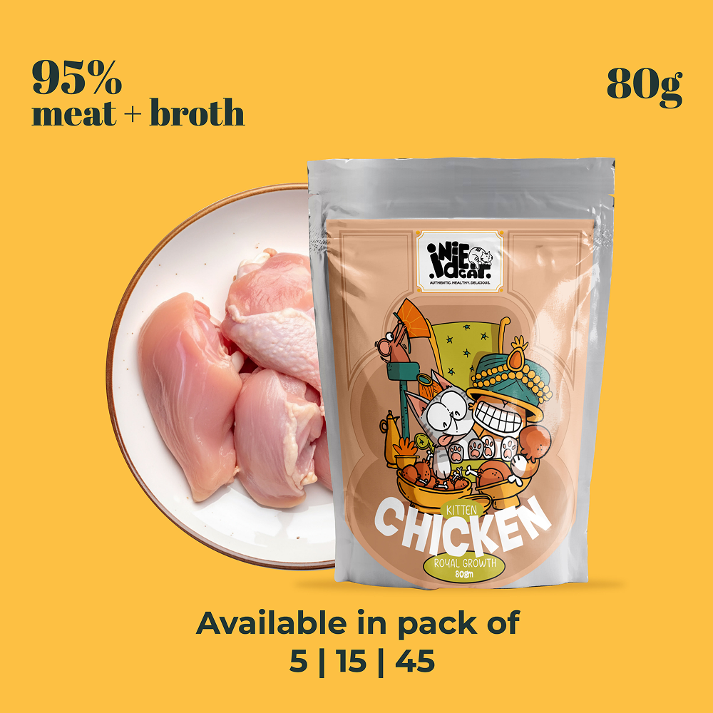 IndieCat Royal Growth Chicken Kitten Cat Wet Food image 3