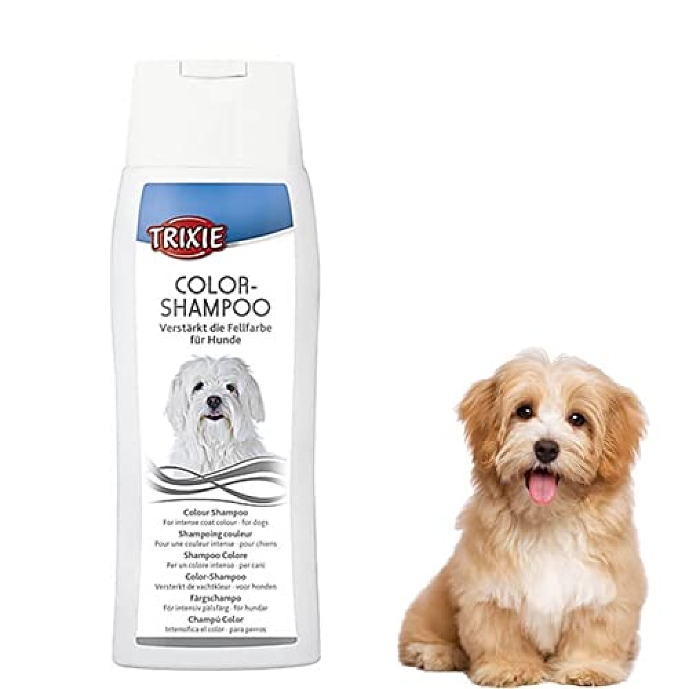 Trixie Colour Shampoo for Dogs (White Coat) image 6