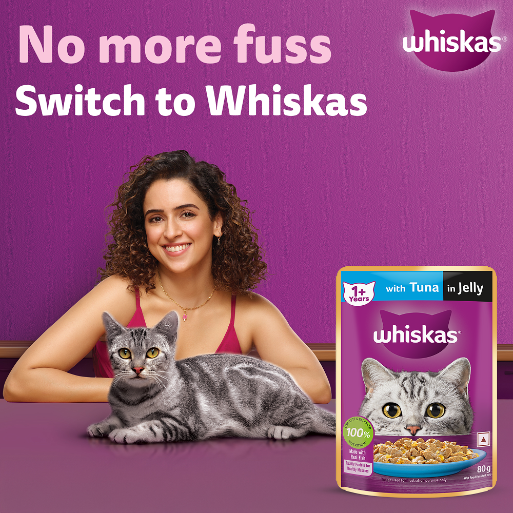 Whiskas Tuna in Jelly Meal Adult Cat Wet Food image 6