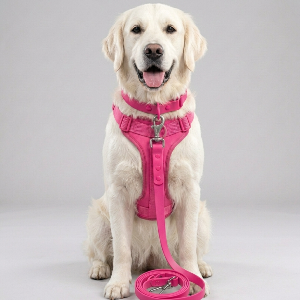 Skatrs 3 in 1 Adjustable Leash for Dogs (Ruby Red) image 8