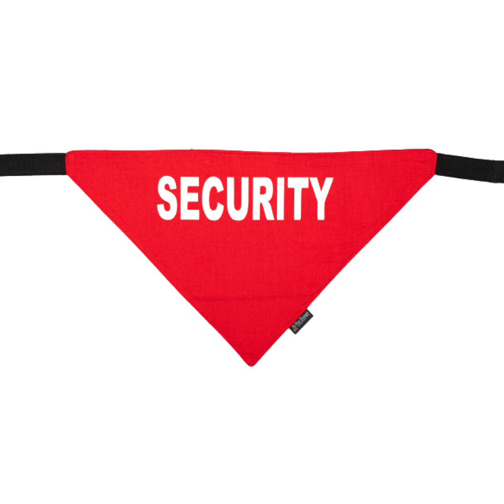 Petsnugs Security Bandana for Dogs and Cats (Bright Red) image 2