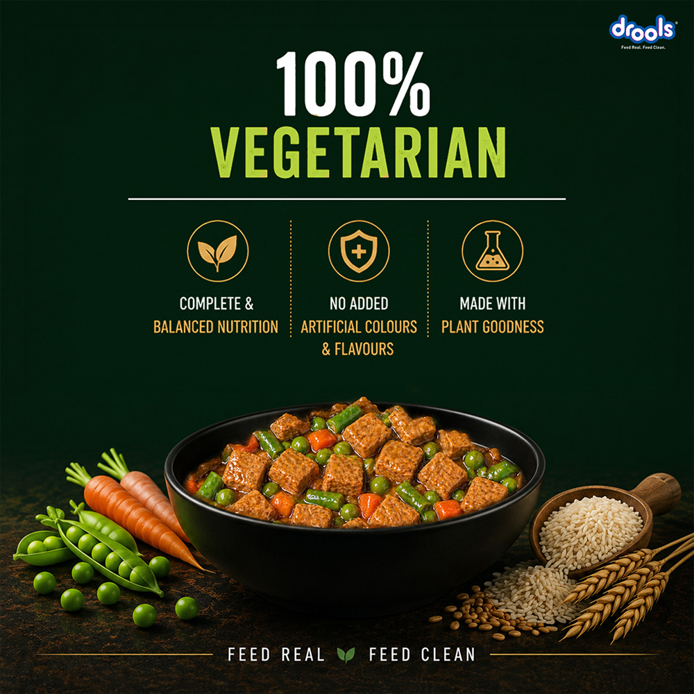 Drools 100% Veg Chunks in Gravy Puppy Wet Food image 7