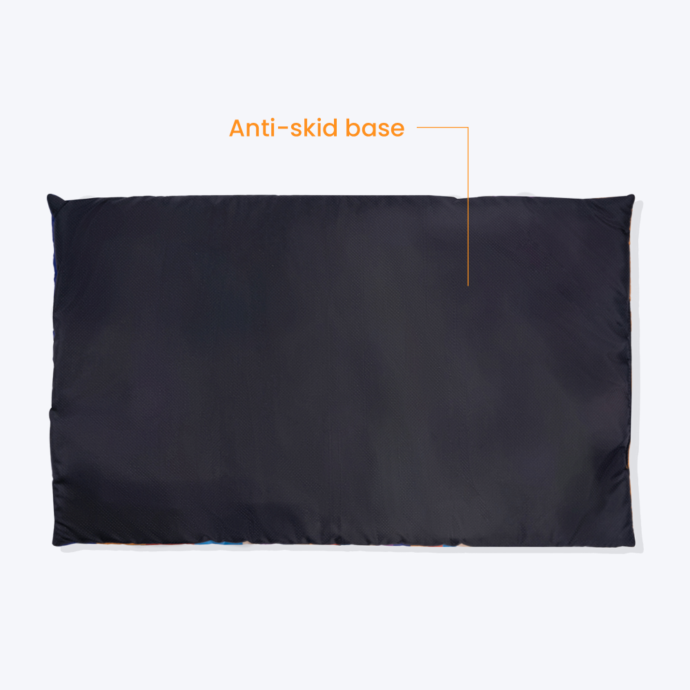 Kibbo Lightweight and Portable Mats for Dogs and Cats (Orange/Blue) image 4