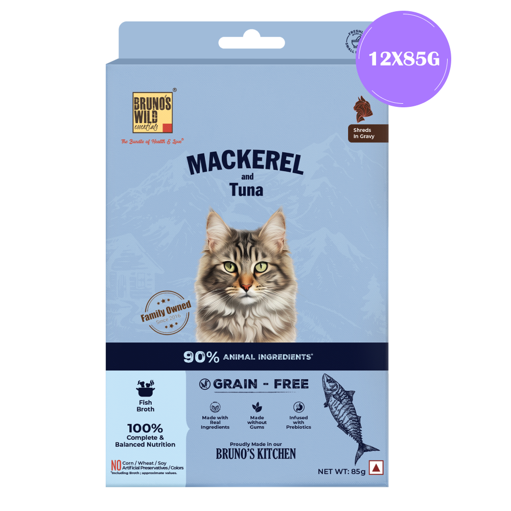 Bruno's Wild Essentials Mackerel & Tuna Cat Wet Food image 2