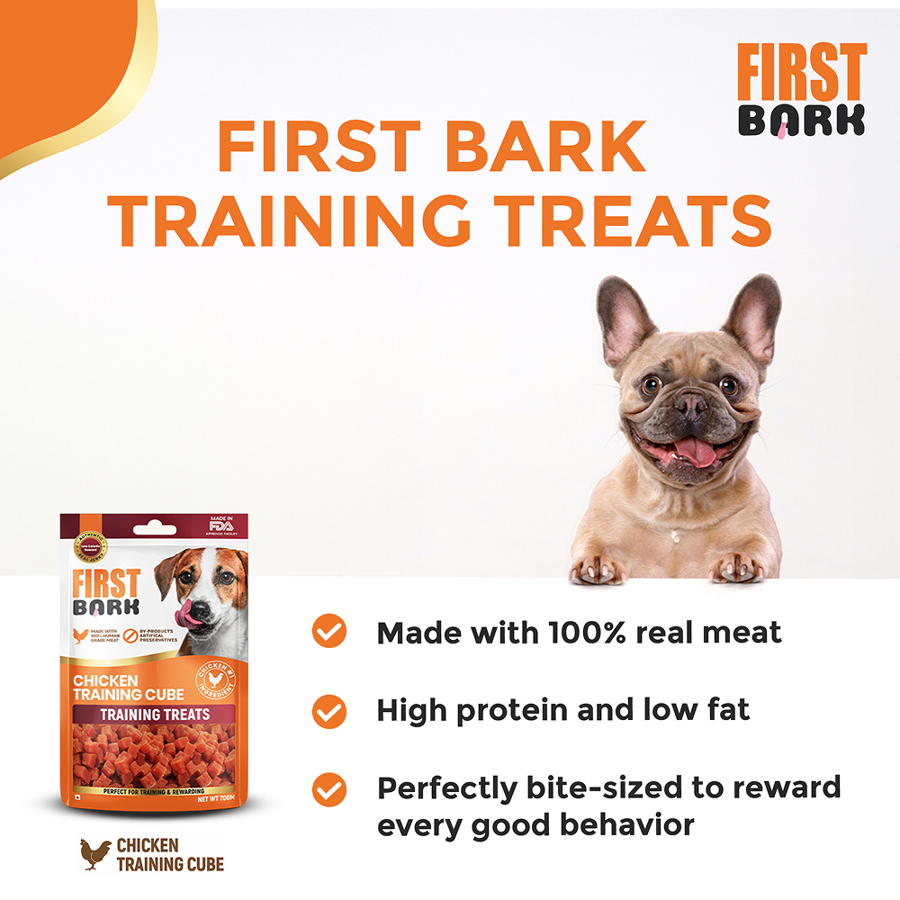 First Bark Chicken Training Cubes Dog Treat image 7