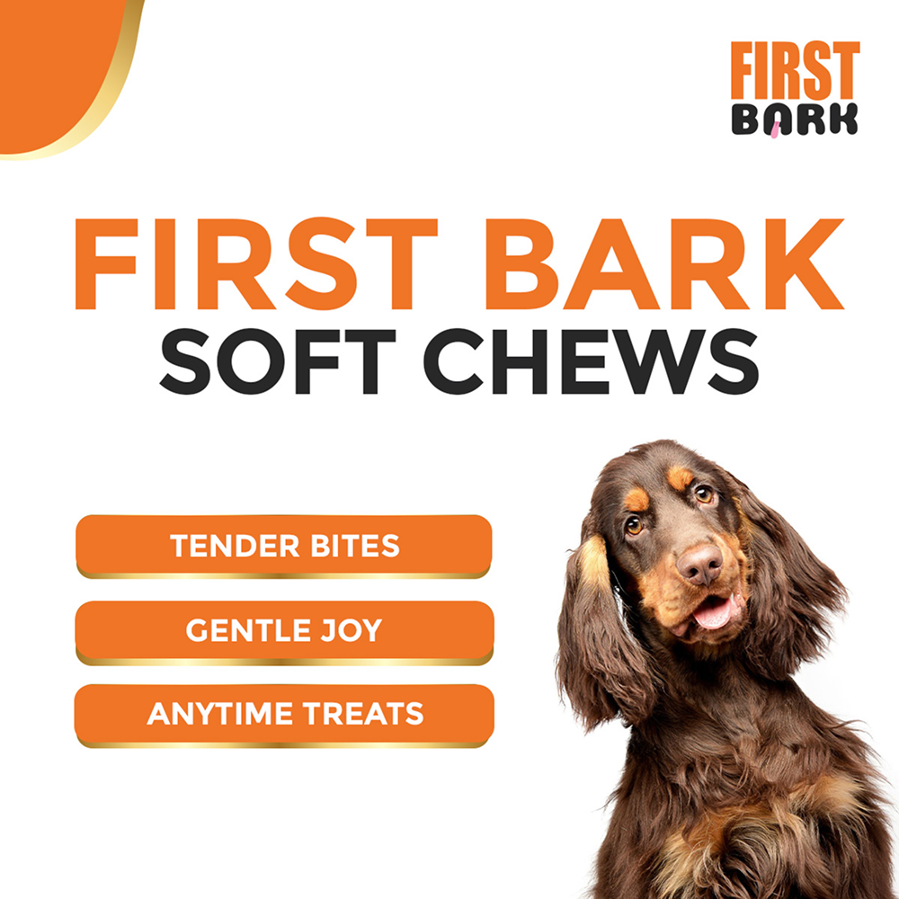 First Bark Chicken Slice with Cheese Jerky Dog Treat image 3