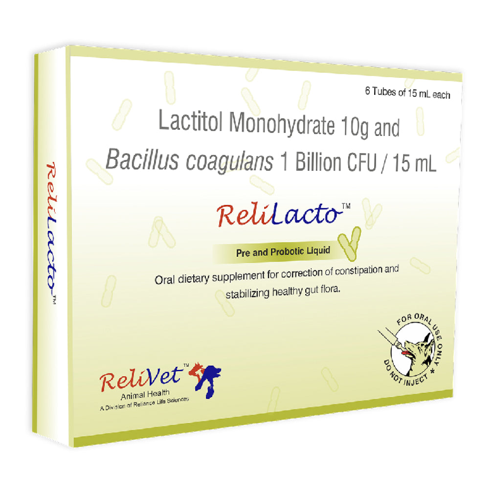 Relivet Relilacto Pro & Probiotic Liquid for Dogs