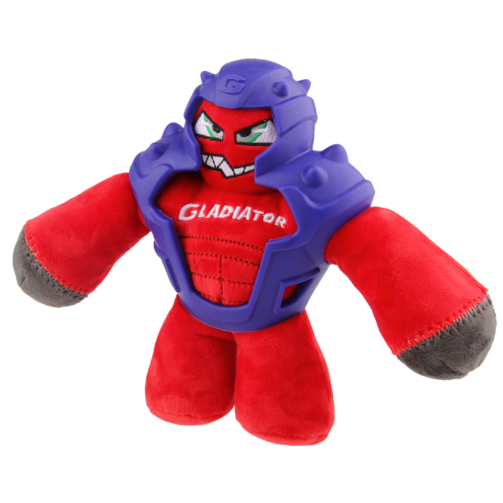GiGwi Gladiator with Squeaker Inside Toy for Dogs (Red) image 4