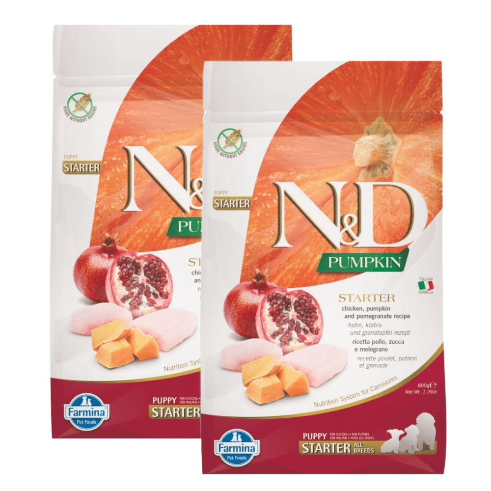 Farmina N&D Pumpkin Chicken & Pomegranate Grain Free Starter Puppy Dog Dry Food image 9