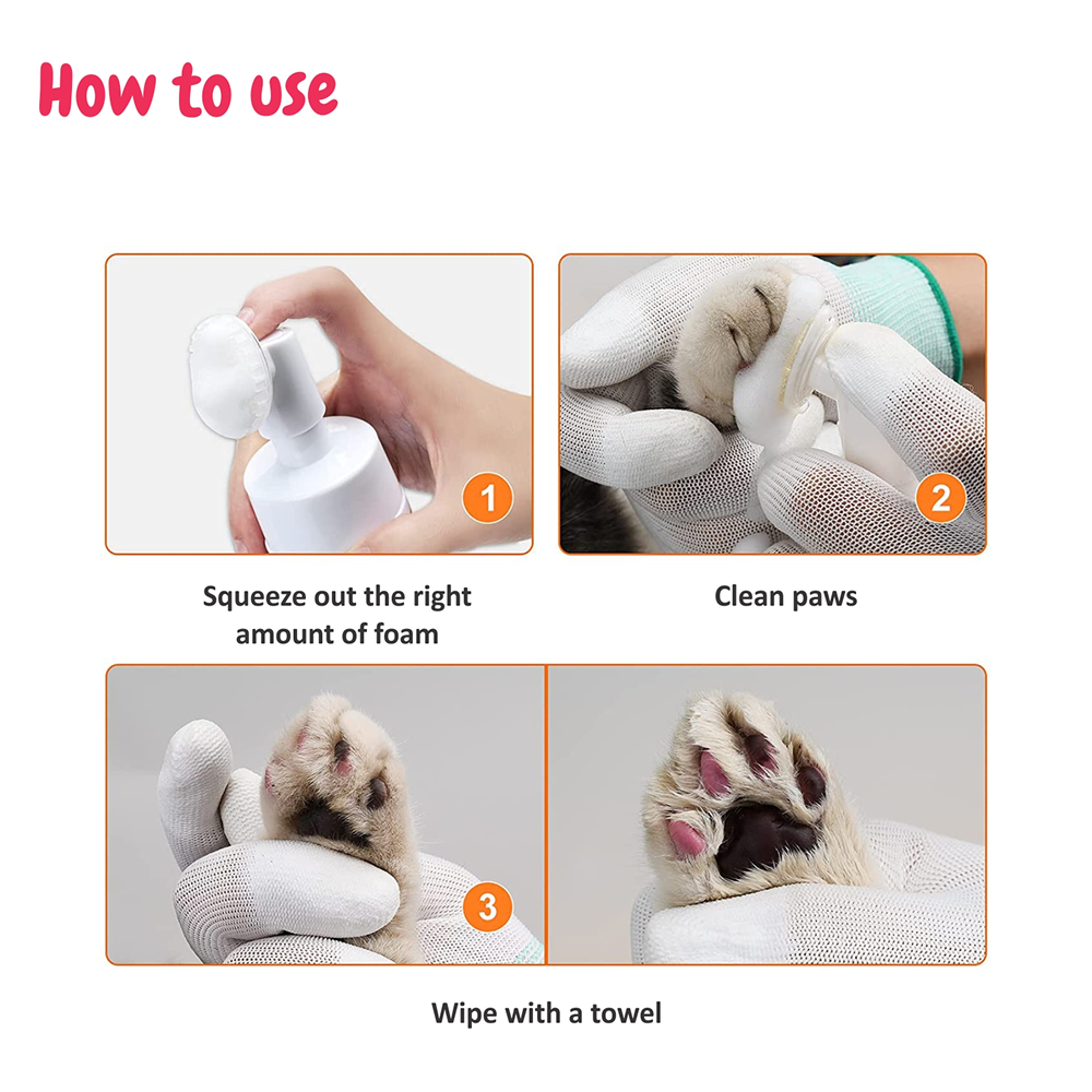 Bscly Paw Cleaner with Strawberry & Calendula for Dogs and Cats image 8