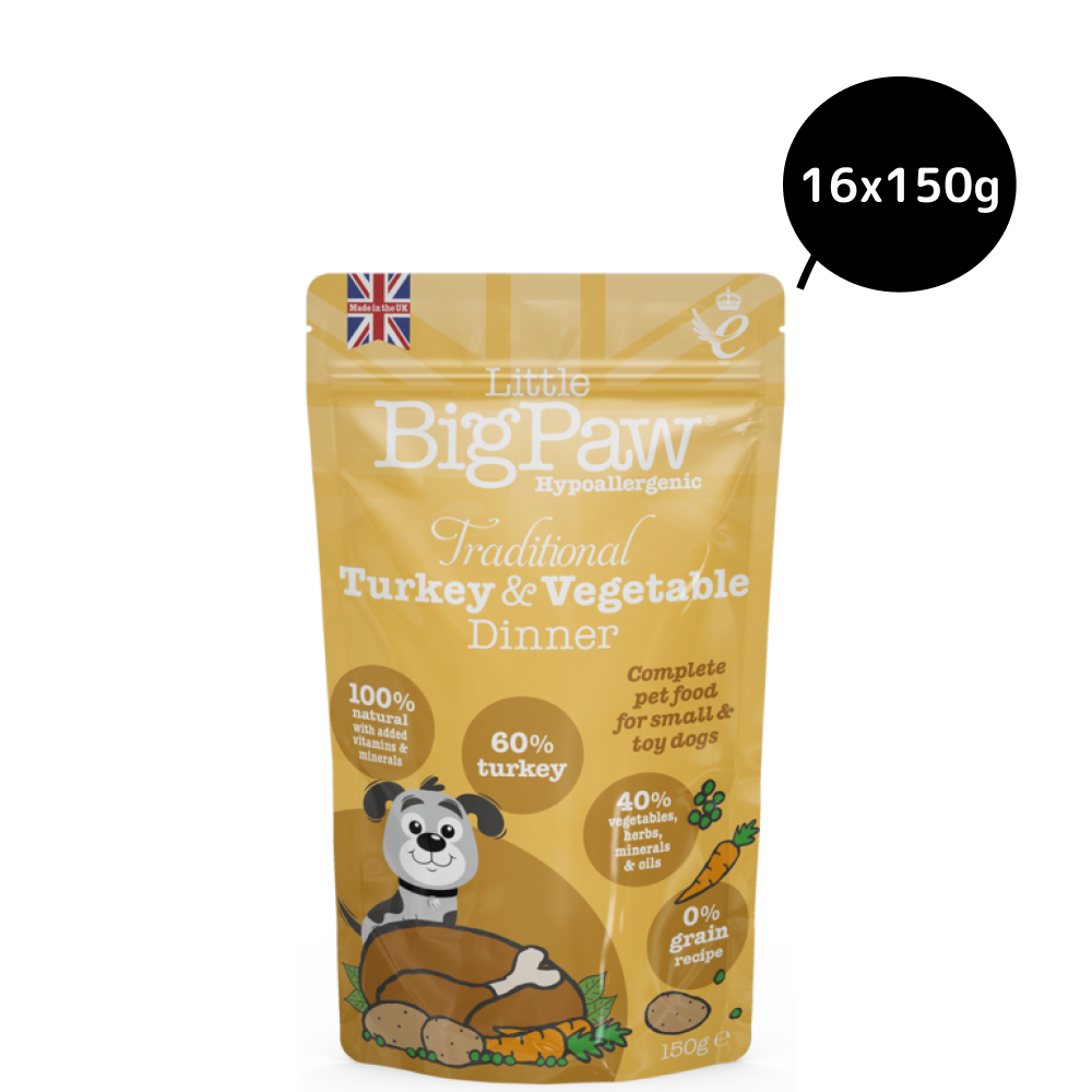 Little Big Paw Turkey & Vegetable Dinner Dog Wet Food image 8