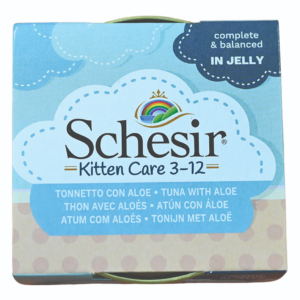 Schesir Tuna Whole Meat and Rice with Aloe Vera in Jelly Cat Wet Food