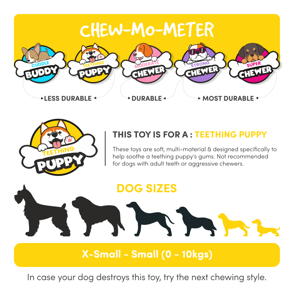 Barkbutler x Fofos Puppy Bee Toy for Dogs image 5