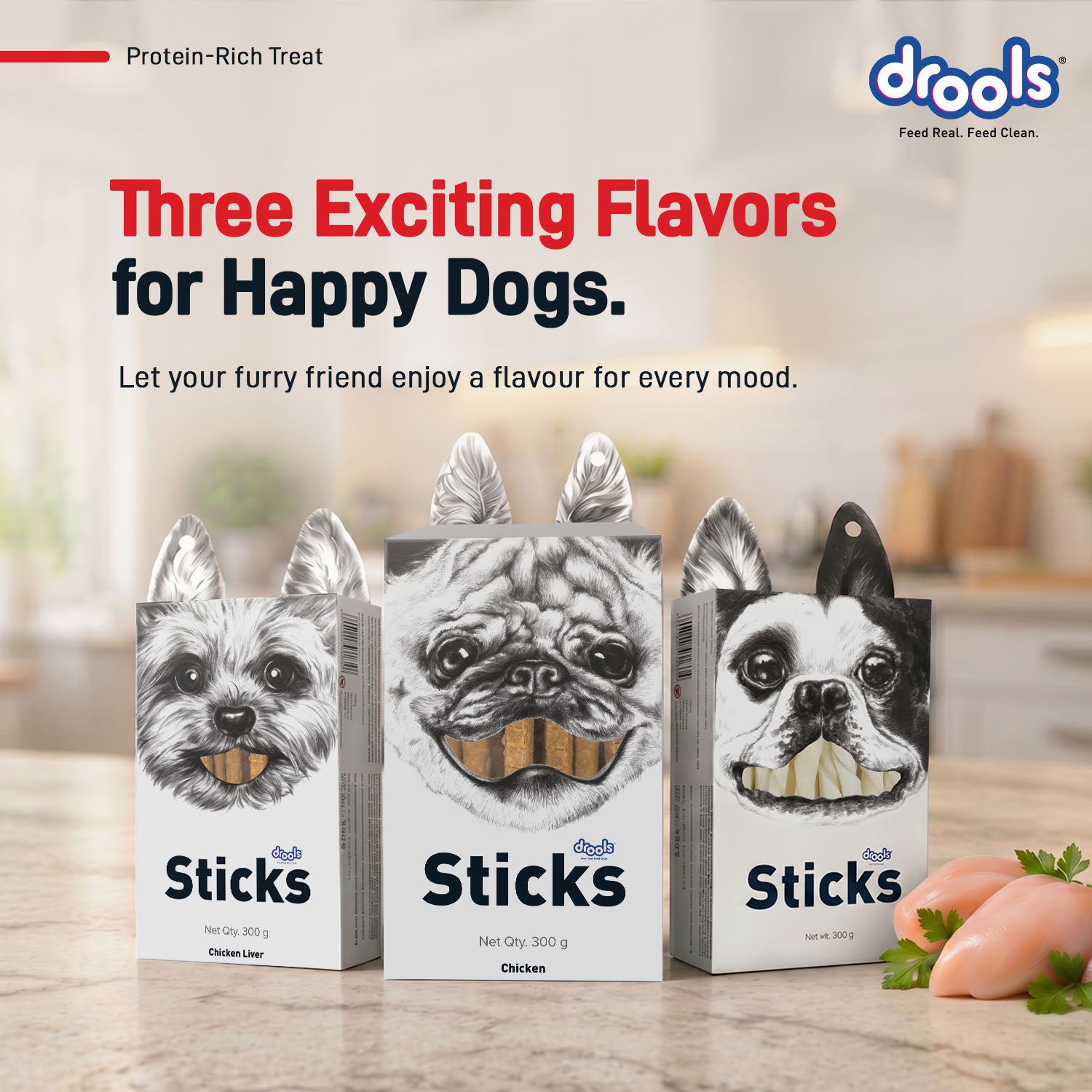 Drools Chicken Sticks Dog treats image 9
