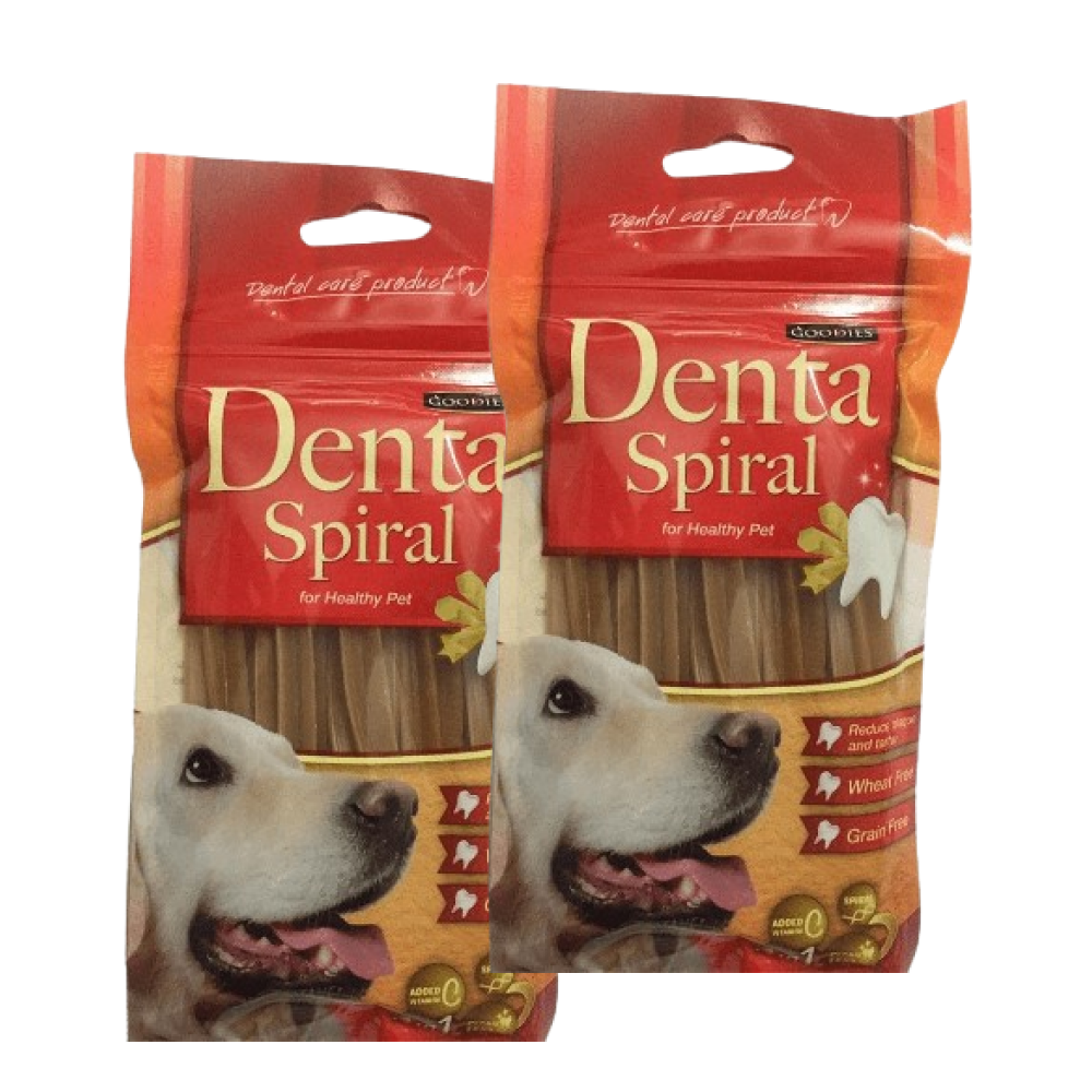 Goodies Denta Spiral Dog Treats image 3