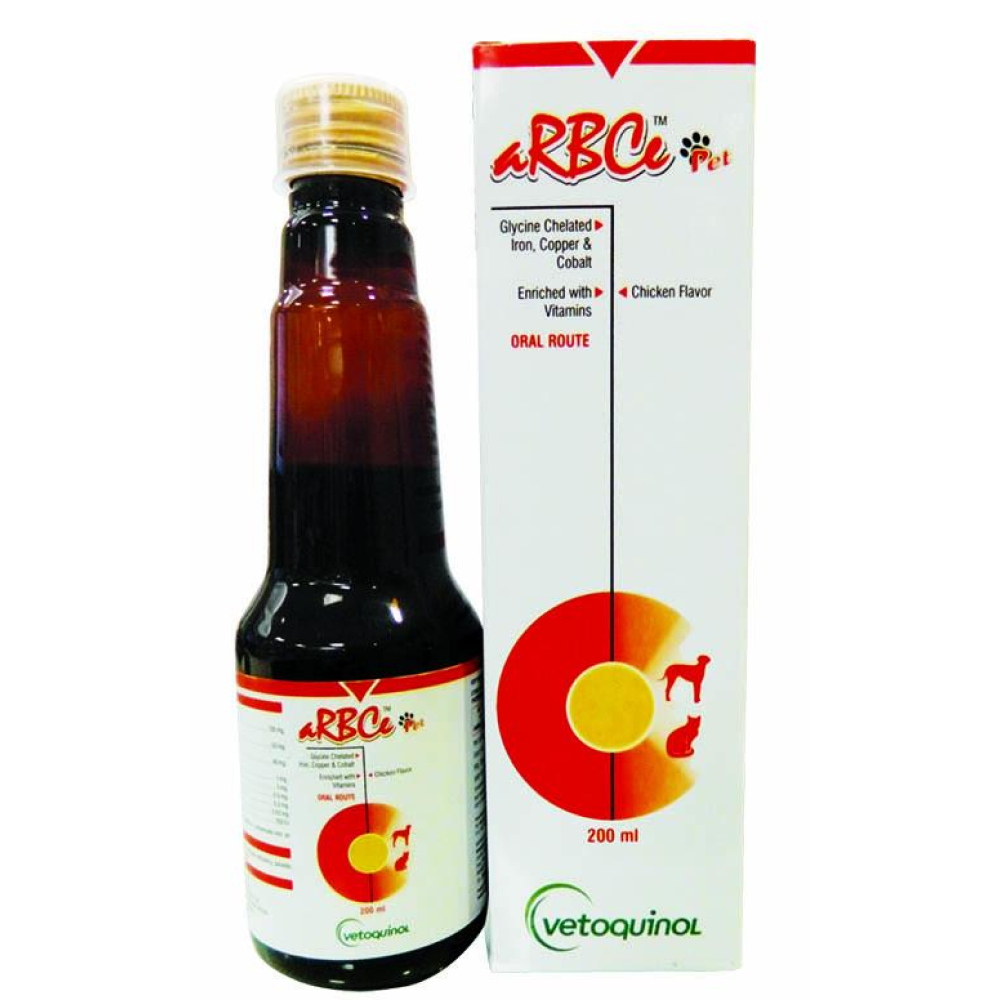 Vetoquinol aRBCe Pet Syrup for Dogs & Cats (200ml) image 2
