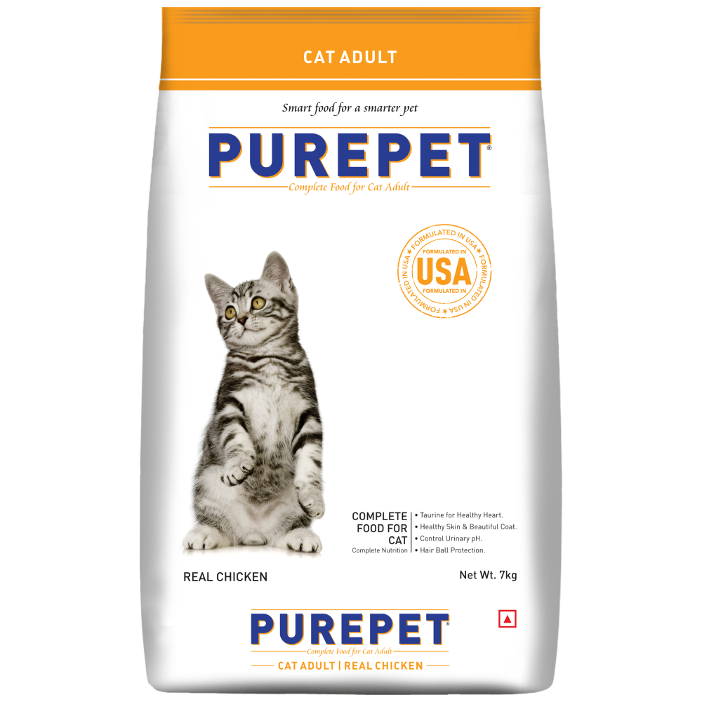 Purepet Real Chicken Adult Dry Cat Food image 9