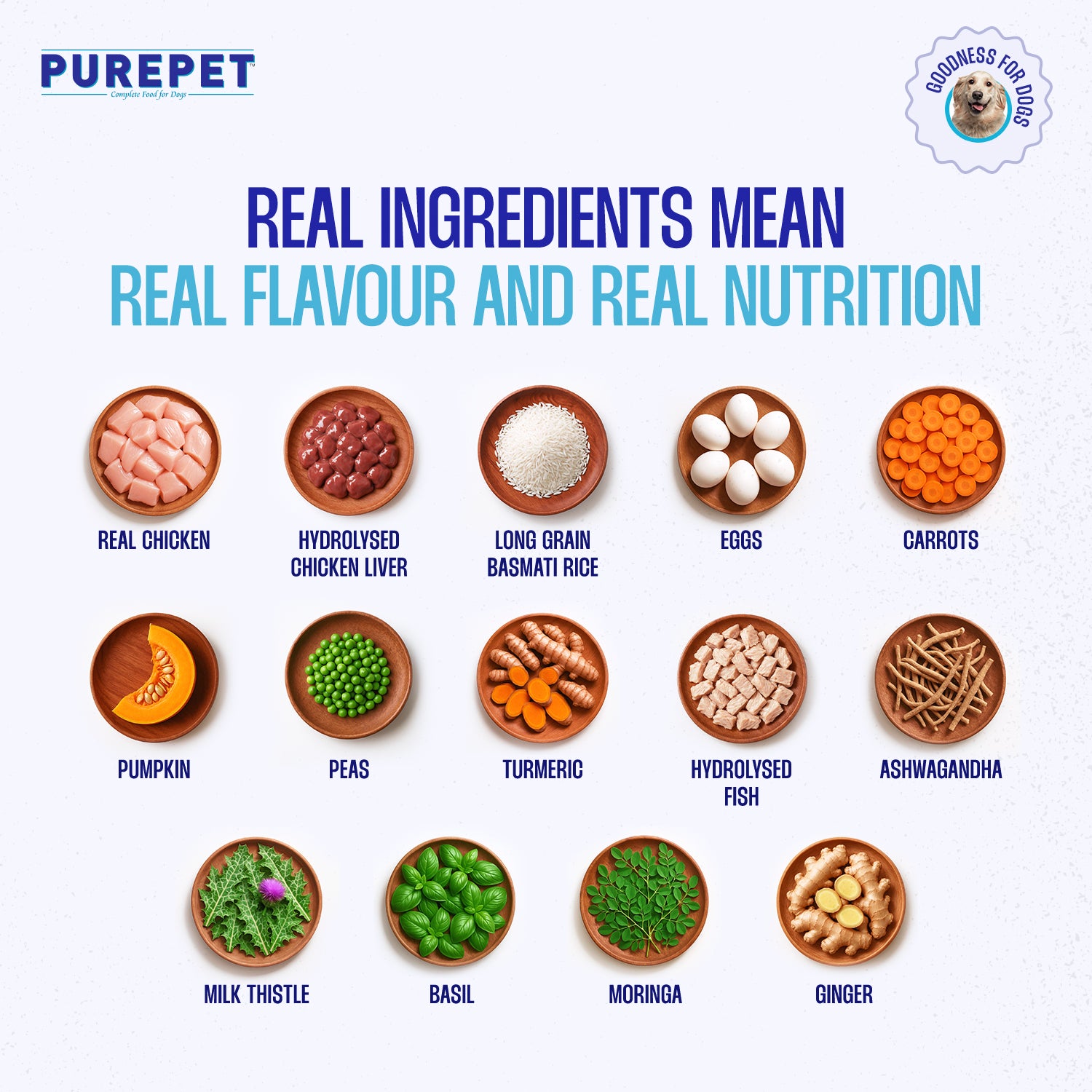 Purepet Chicken and Vegetable Biryani Fresh Food For Dogs image 8
