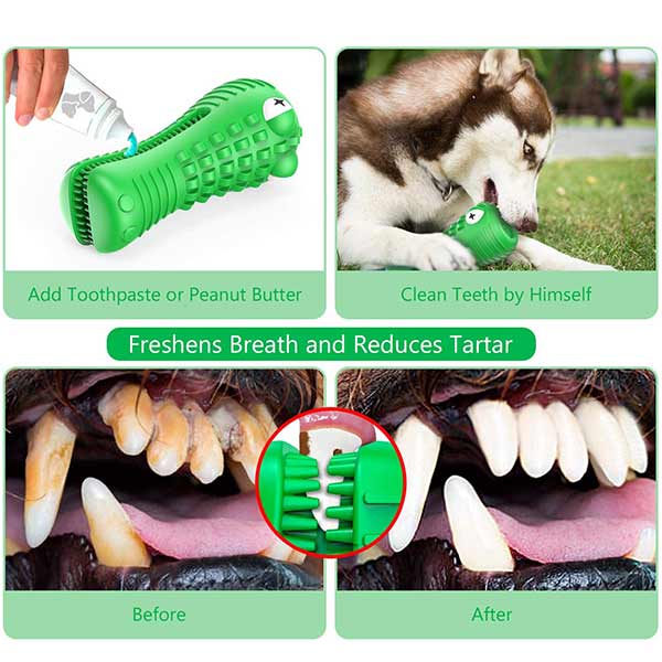 Pawsindia Croc Dental Toy for Dogs image 9