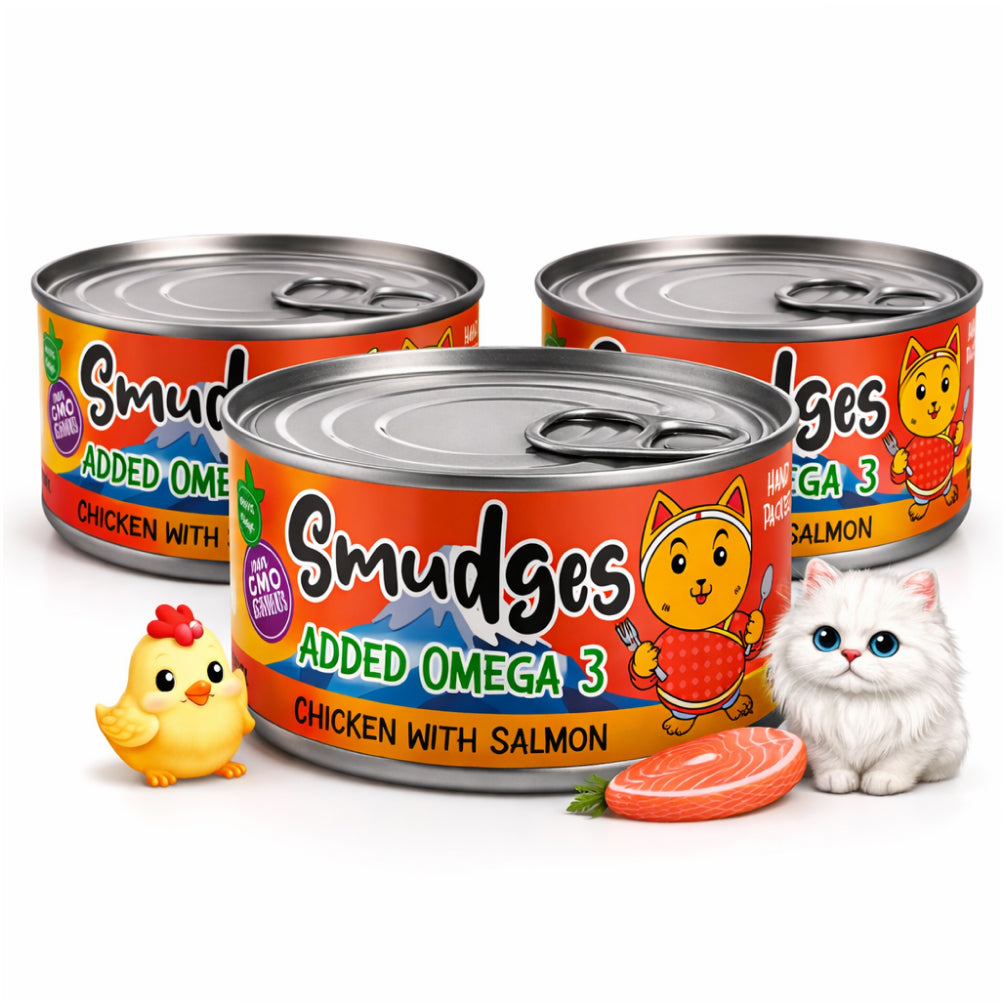 Smudges Chicken with Salmon in Gravy Adult Cat Wet Food image 5