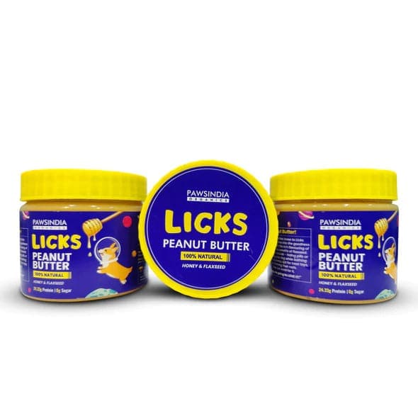 Pawsindia Organics Licks Peanut Butter for Dogs image 3