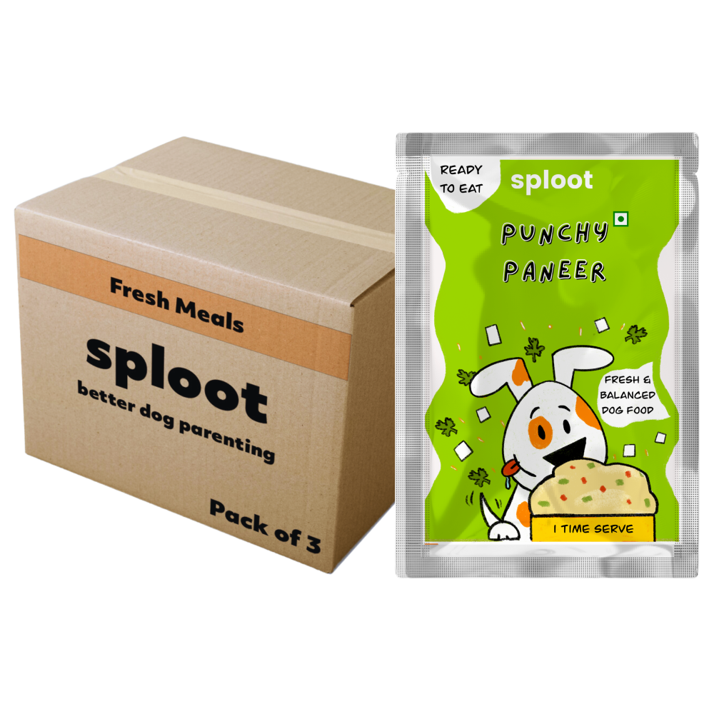 Sploot Meals Punchy Paneer and Egg Dog Wet Food image 7