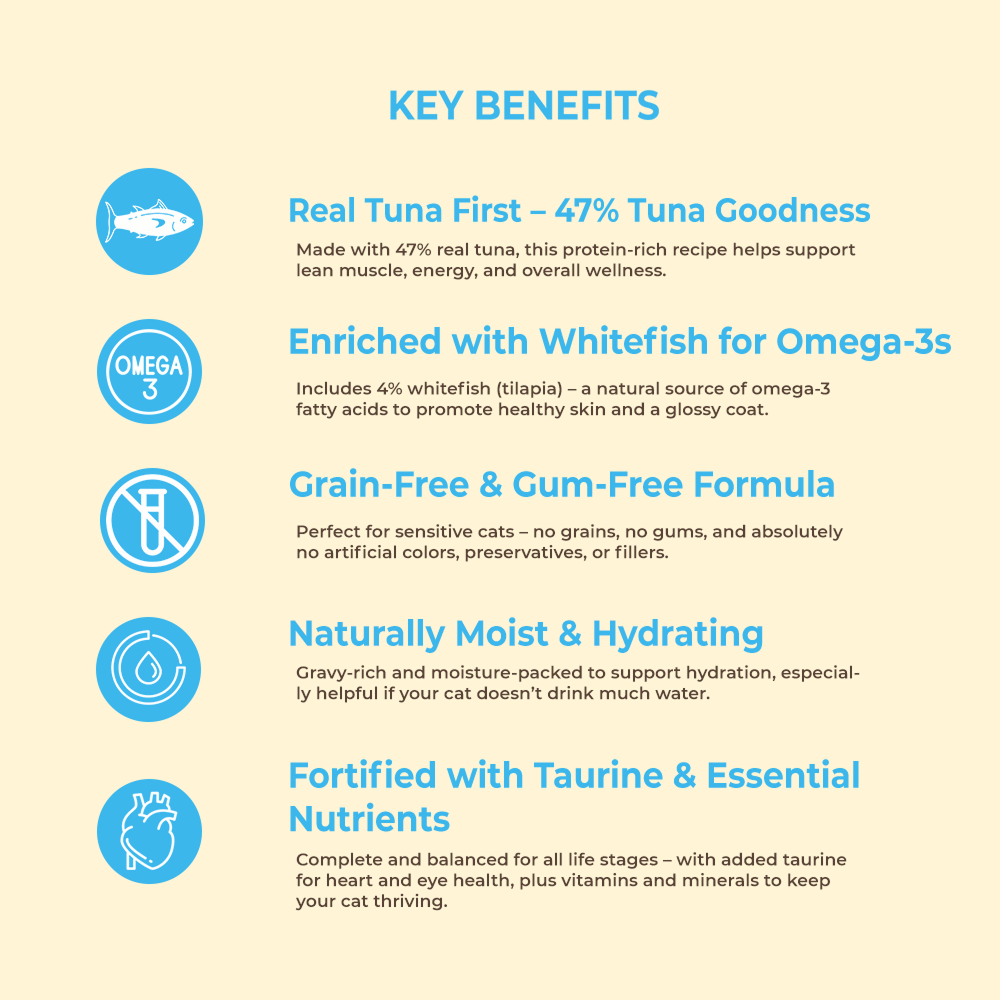 Bruno's Wild Essentials Tuna with Whitefish Cat Wet Food image 4