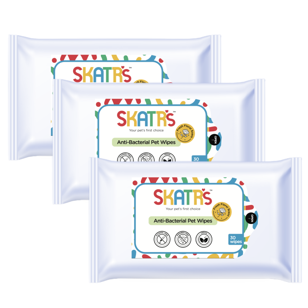 Skatrs Antibacterial Cleaning Wipes for Dogs and Cats image 3