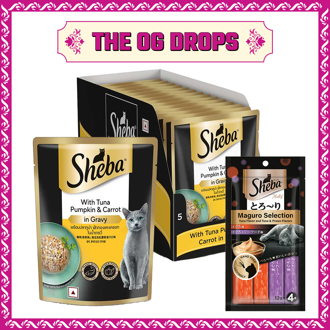 Sheba Tuna Pumpkin & Carrot In Gravy Rich Premium Adult Fine Cat Wet Food image 3