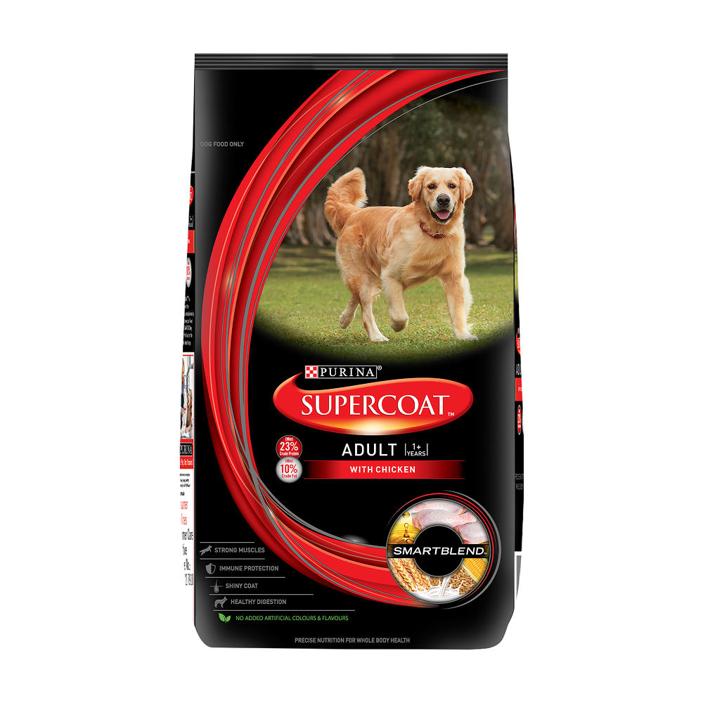 Purina SuperCoat with Chicken Smartblend Adult Dog Dry Food (1+ Years) image 10