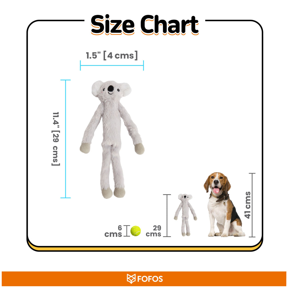 Fofos Duck and Koala Rope Tug Toy for Dogs image 7