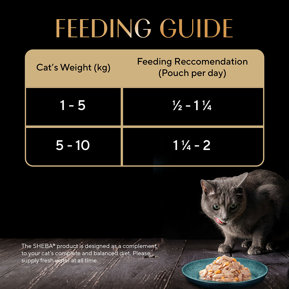 Sheba Skipjack & Salmon Fish Mix Cat Wet Food image 9