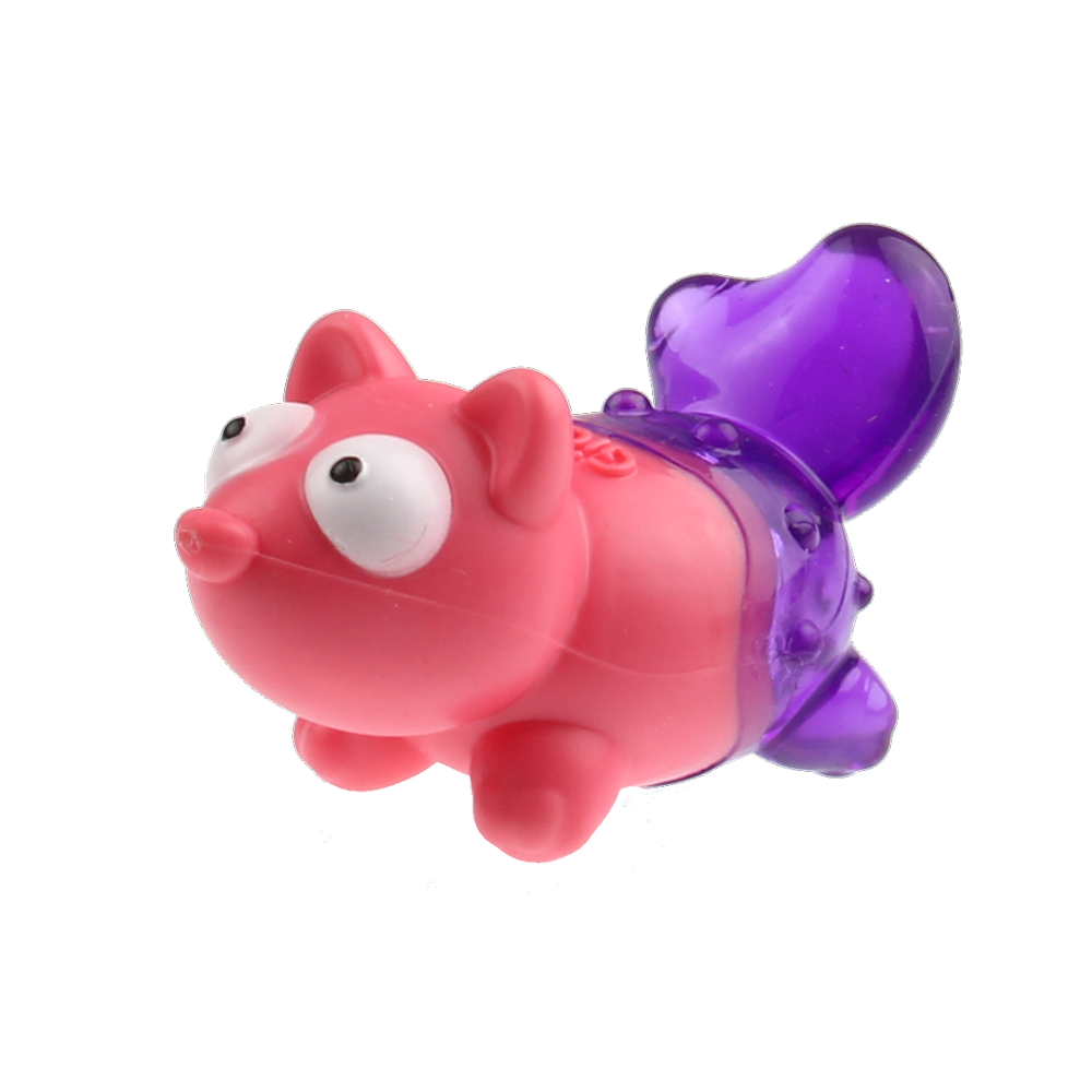 GiGwi Suppa Puppa Fox Toy for Dogs (Pink/Purple) image 1