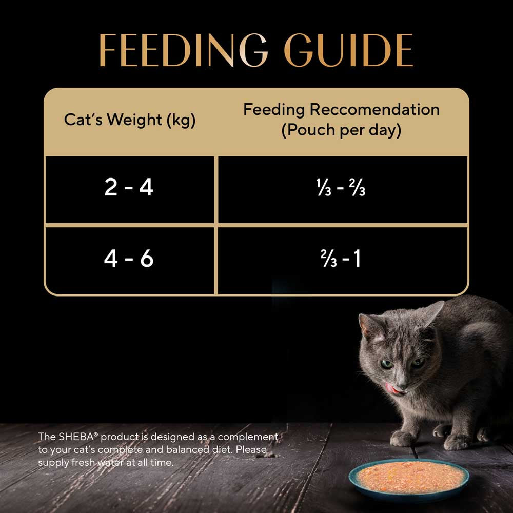 Sheba Tuna Pumpkin & Carrot In Gravy Rich Premium Adult Fine Cat Wet Food image 6